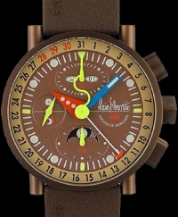 Бронзовые часы Alain Silberstein Krono Bronze. Бронзовые часы Alain Silberstein Krono Bronze.